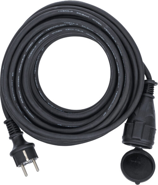 BGS Verlengkabel 20 meter – 3 x 1,5 mm² – IP44 – Voor Binnen- en Tijdelijk Buitengebruik - Afbeelding 2