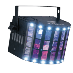 Showtec Techno Derby – 2-in-1 lichteffect met stroboscoop en kleurrijke LED's