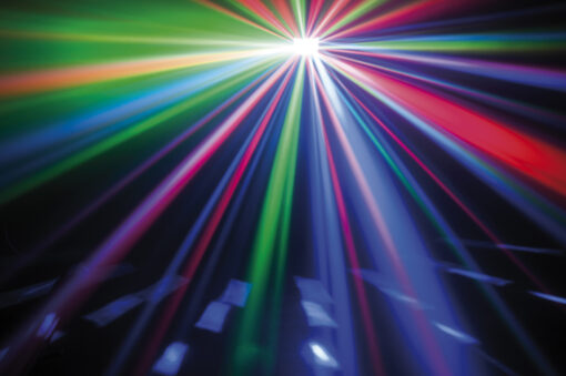 Showtec Techno Derby – 2-in-1 lichteffect met stroboscoop en kleurrijke LED's - Afbeelding 11