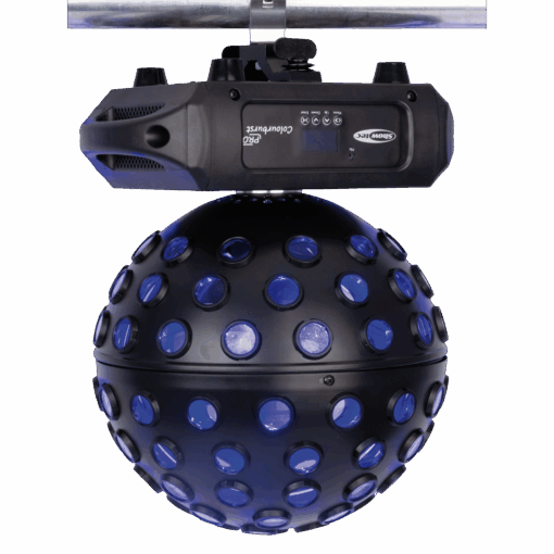 Showtec Colourburst PRO – Professioneel spiegelbol-effect met eindeloze rotatie
