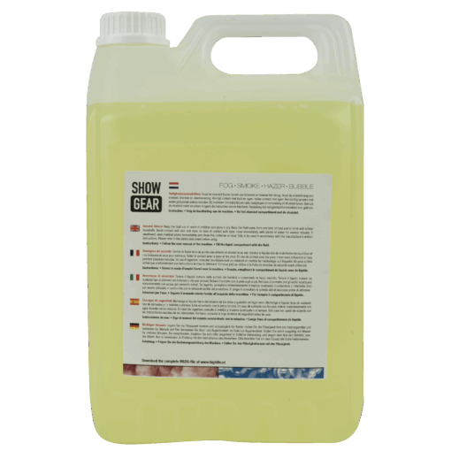 Showgear Rookvloeistof Light – 5L (Waterbasis) - Afbeelding 2