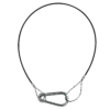 Showgear Safety Kabel 2 mm – 50 cm – Zwart – Light Duty – WLL 5 kg
