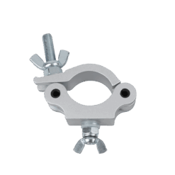 Showgear 50 mm Half Coupler – Aluminium – Zilver – WLL 300 kg