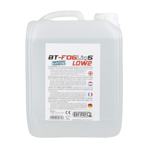 Briteq BT-FOGLIQ5 LOW2 – Low Fog Rookvloeistof 5L