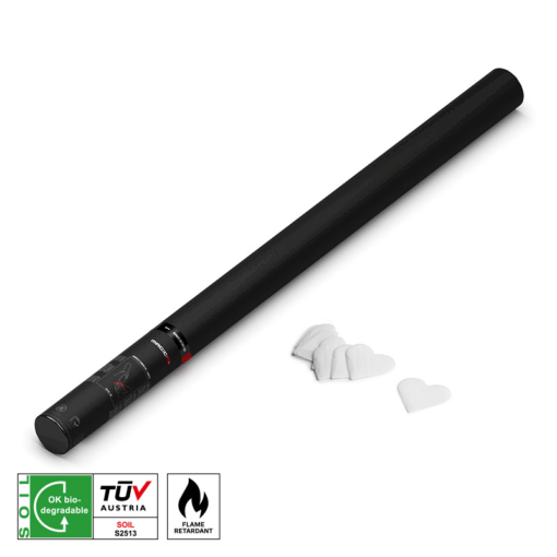 MagicFX Handheld Confetti Shot 80 cm – Hartjesconfetti Wit