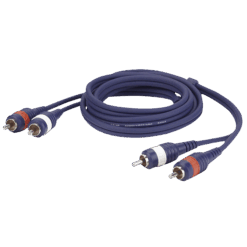 DAP FL24 Tulpkabel – 2x RCA Male naar 2x RCA Male – 0,75 Meter