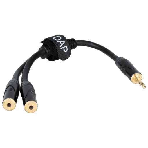 DAP FLA5 – Stereo mini-jack male naar 2x stereo mini-jack female – 0,3 meter