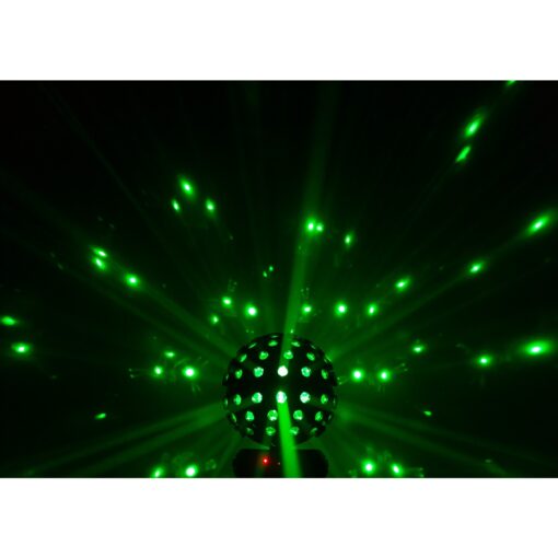 JB Systems LED Globe – Moderne LED-spiegelbol met dynamische lichtshows - Afbeelding 8