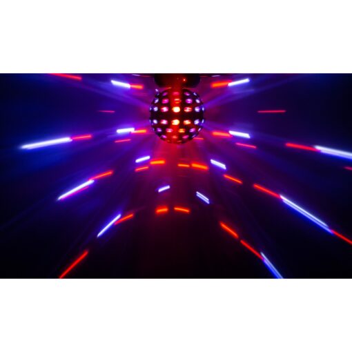 JB Systems LED Globe – Moderne LED-spiegelbol met dynamische lichtshows - Afbeelding 3