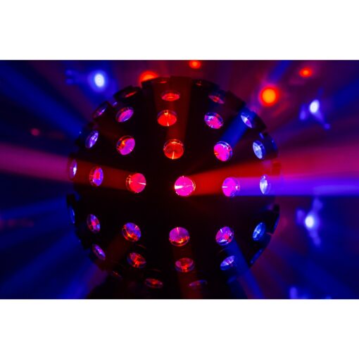 JB Systems LED Globe – Moderne LED-spiegelbol met dynamische lichtshows - Afbeelding 5