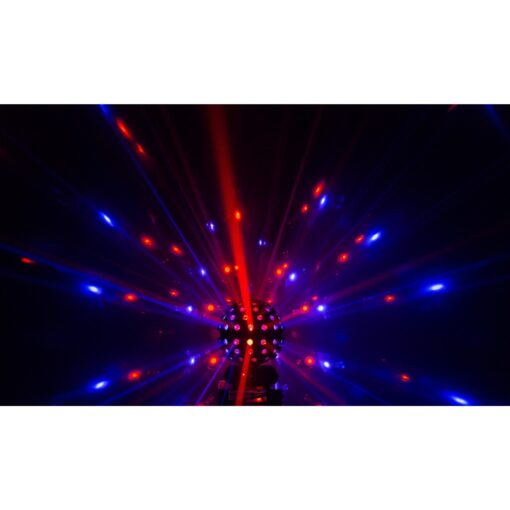 JB Systems LED Globe – Moderne LED-spiegelbol met dynamische lichtshows - Afbeelding 6