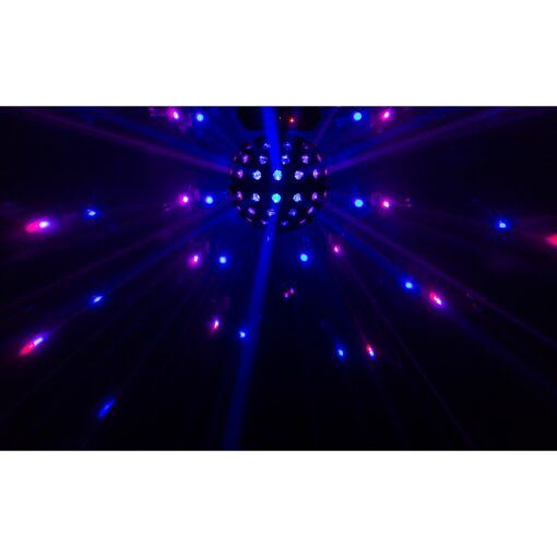 JB Systems LED Globe – Moderne LED-spiegelbol met dynamische lichtshows - Afbeelding 7
