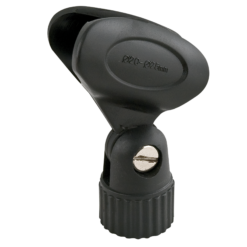 Showgear Microphone Holder 20 - 25 mm – Flexibele Microfoonklem met 5/8" Schroefdraad